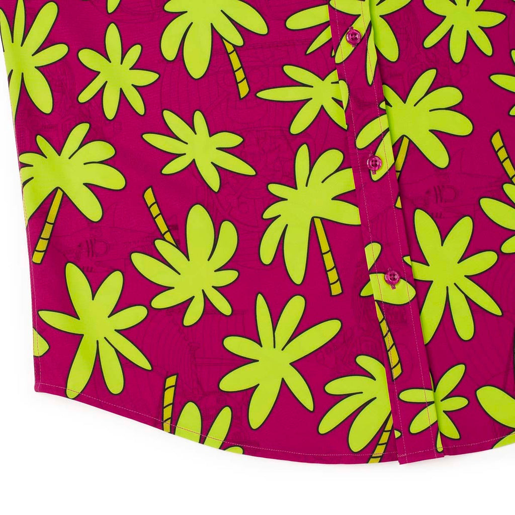 RSVLTS SUUUPER! KUNUFLEX Short Sleeve Shirt in Red — detail 9