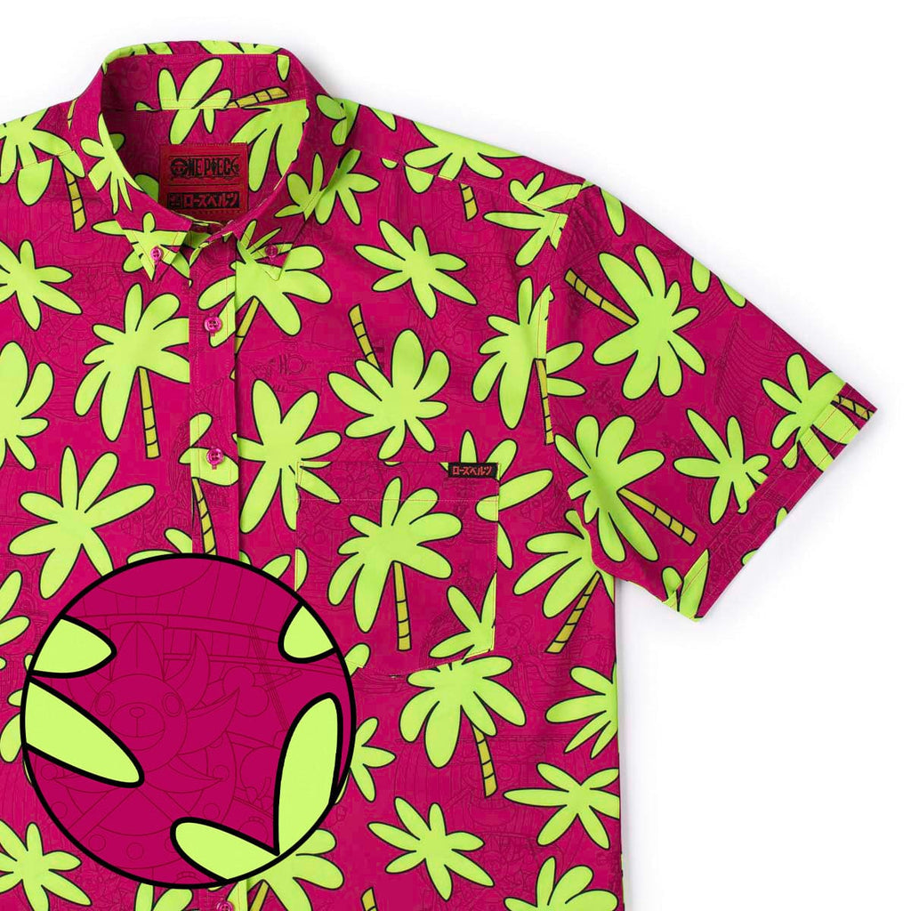 RSVLTS SUUUPER! KUNUFLEX Short Sleeve Shirt in Red — front view