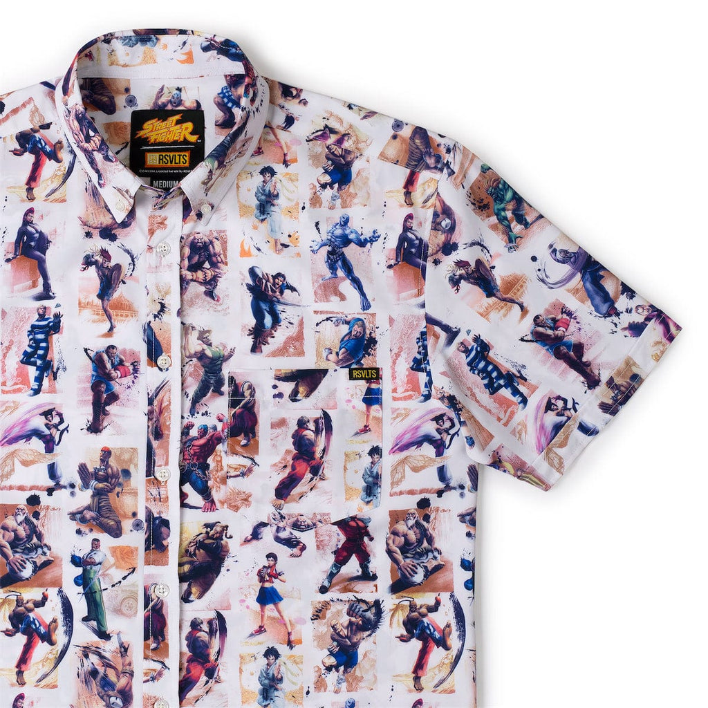 RSVLTS Ready To Fight KUNUFLEX Short Sleeve Shirt — front view