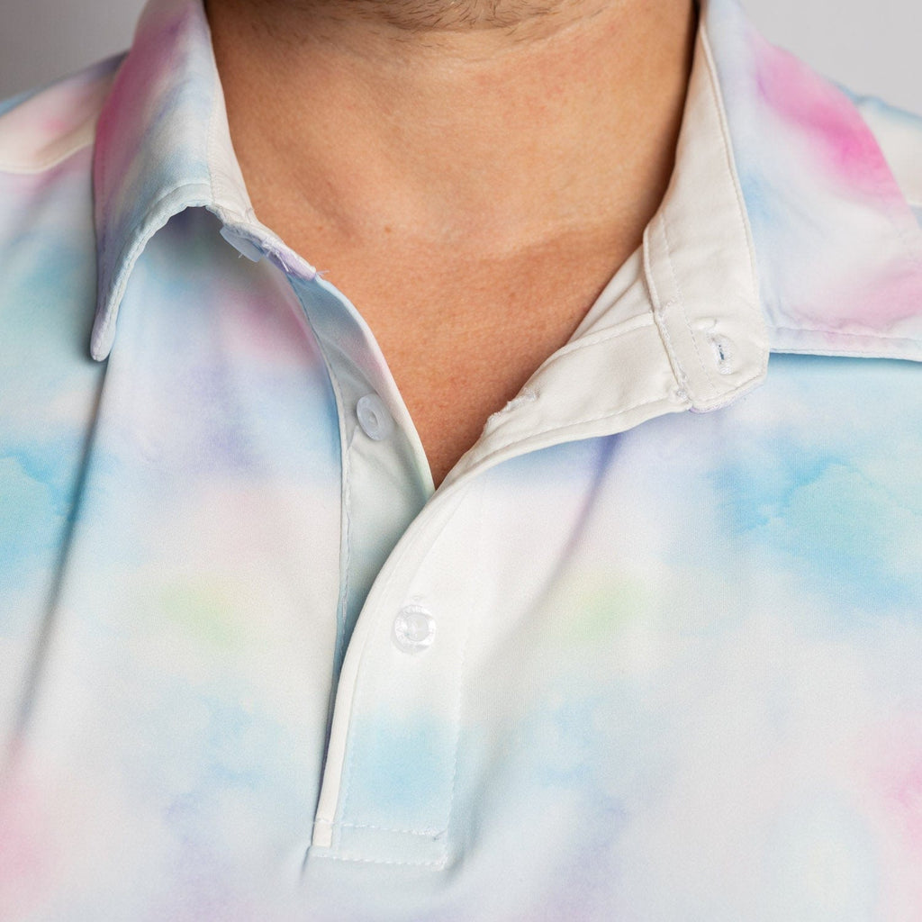 RSVLTS Dakota Snow Clouds All-Day Polo in Multicolor — detail 6