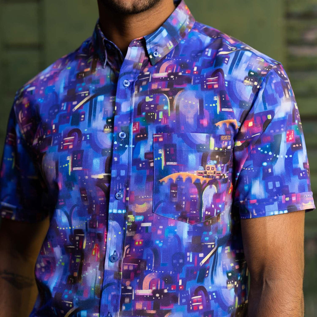 RSVLTS Land of the Dead KUNUFLEX Short Sleeve Shirt — front view