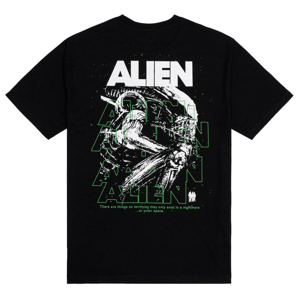 RSVLTS Outer Space Nightmare Crewneck Tee in Black — detail 5
