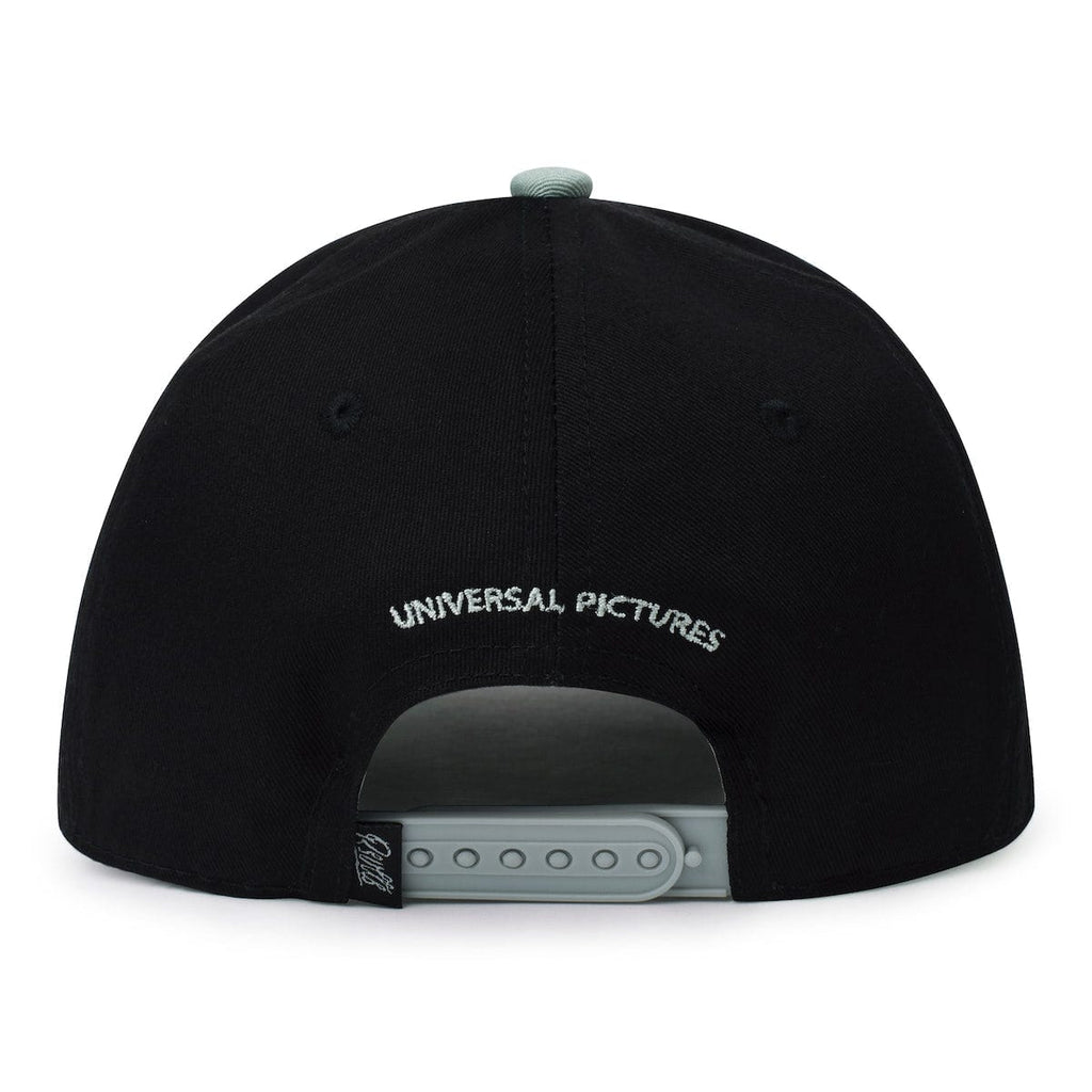 RSVLTS The Scream Team 5-Panel Curved Brim Hat in Black — detail 3