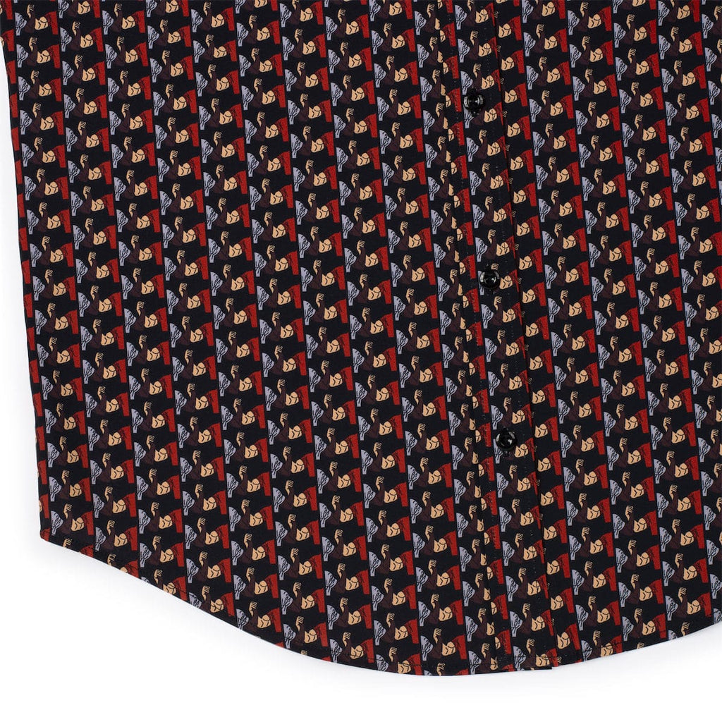 RSVLTS You Son of a… KUNUFLEX Short Sleeve Shirt in Multicolor — detail 8