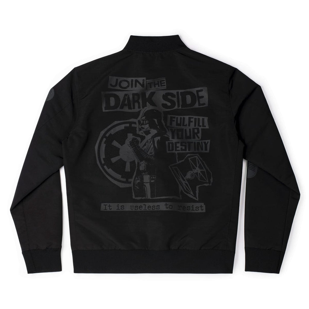 RSVLTS Join the Dark Side Reversible Bomber Jacket in Black — detail 2