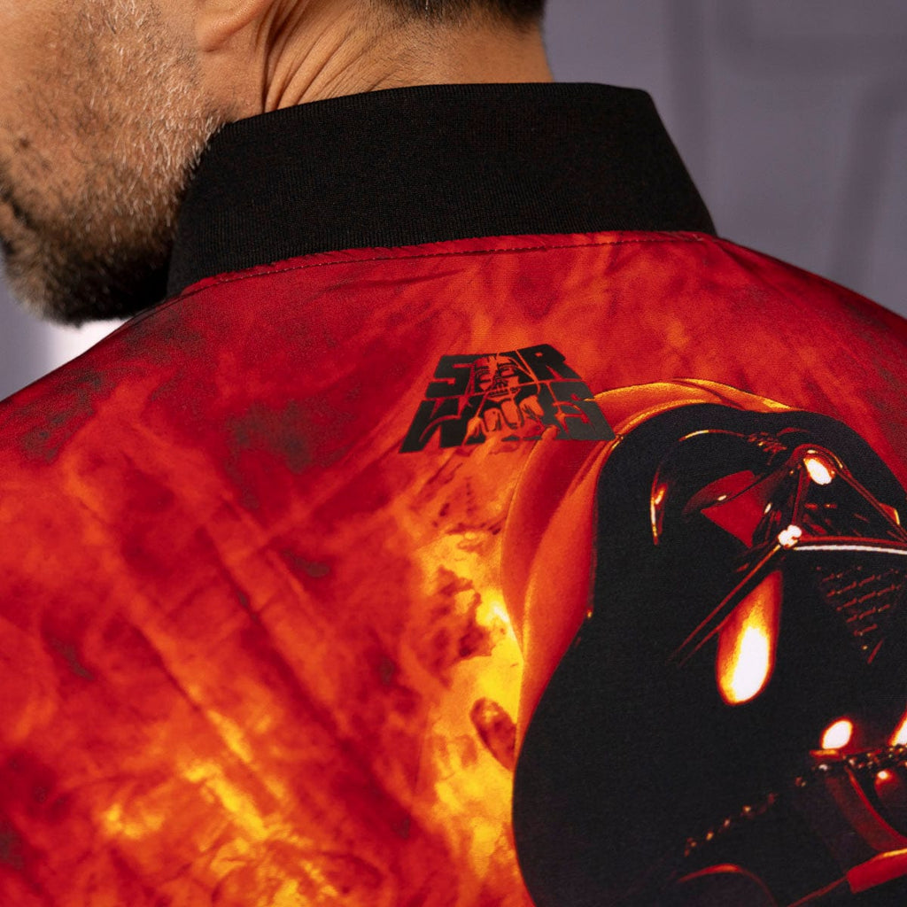 RSVLTS Join the Dark Side Reversible Bomber Jacket in Black — detail 6