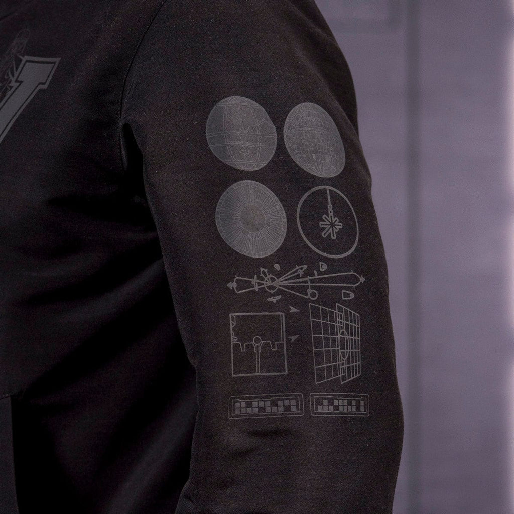 RSVLTS Join the Dark Side Reversible Bomber Jacket in Black — detail 9