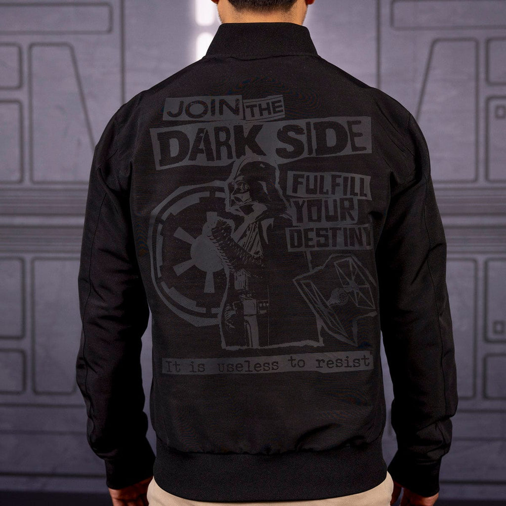RSVLTS Join the Dark Side Reversible Bomber Jacket in Black — detail 5