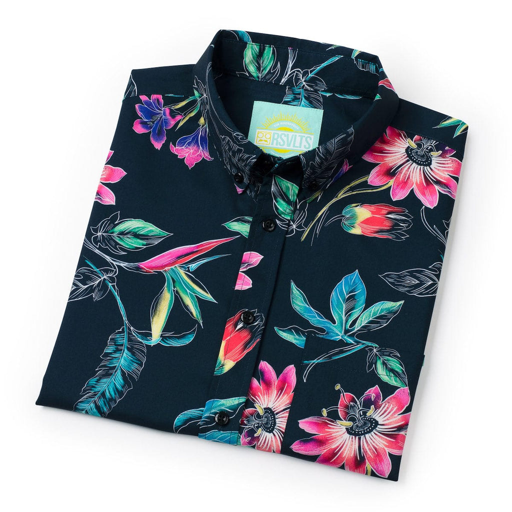 RSVLTS Spring Sketches KUNUFLEX Short Sleeve Shirt — detail 12