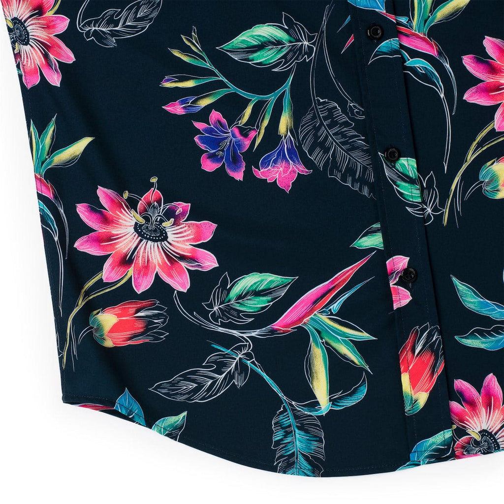 RSVLTS Spring Sketches KUNUFLEX Short Sleeve Shirt — detail 9