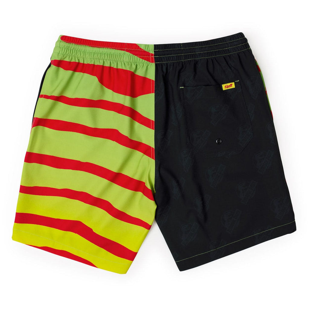 RSVLTS Tour Begins Here Hybrid Shorts in Black — detail 2