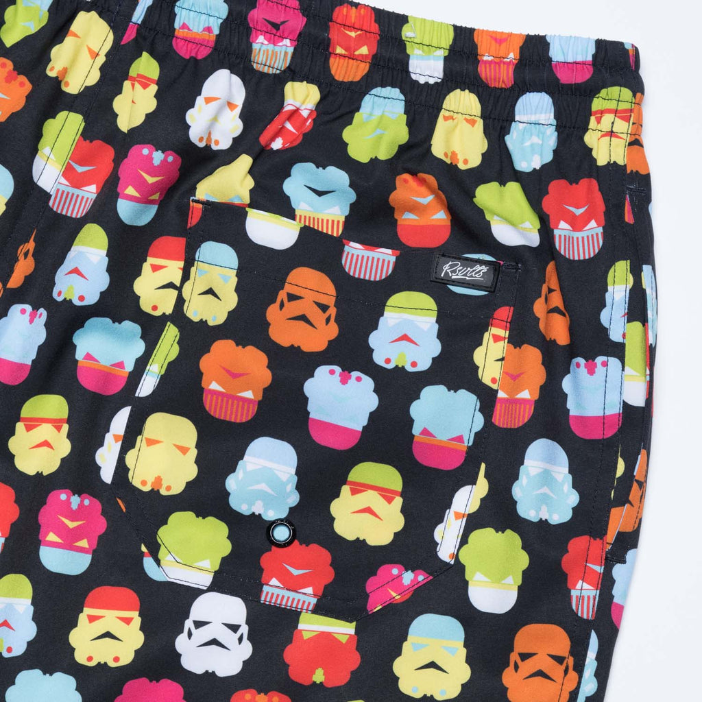 RSVLTS Technicolor Troopers Hybrid Shorts in Multicolor — detail 5