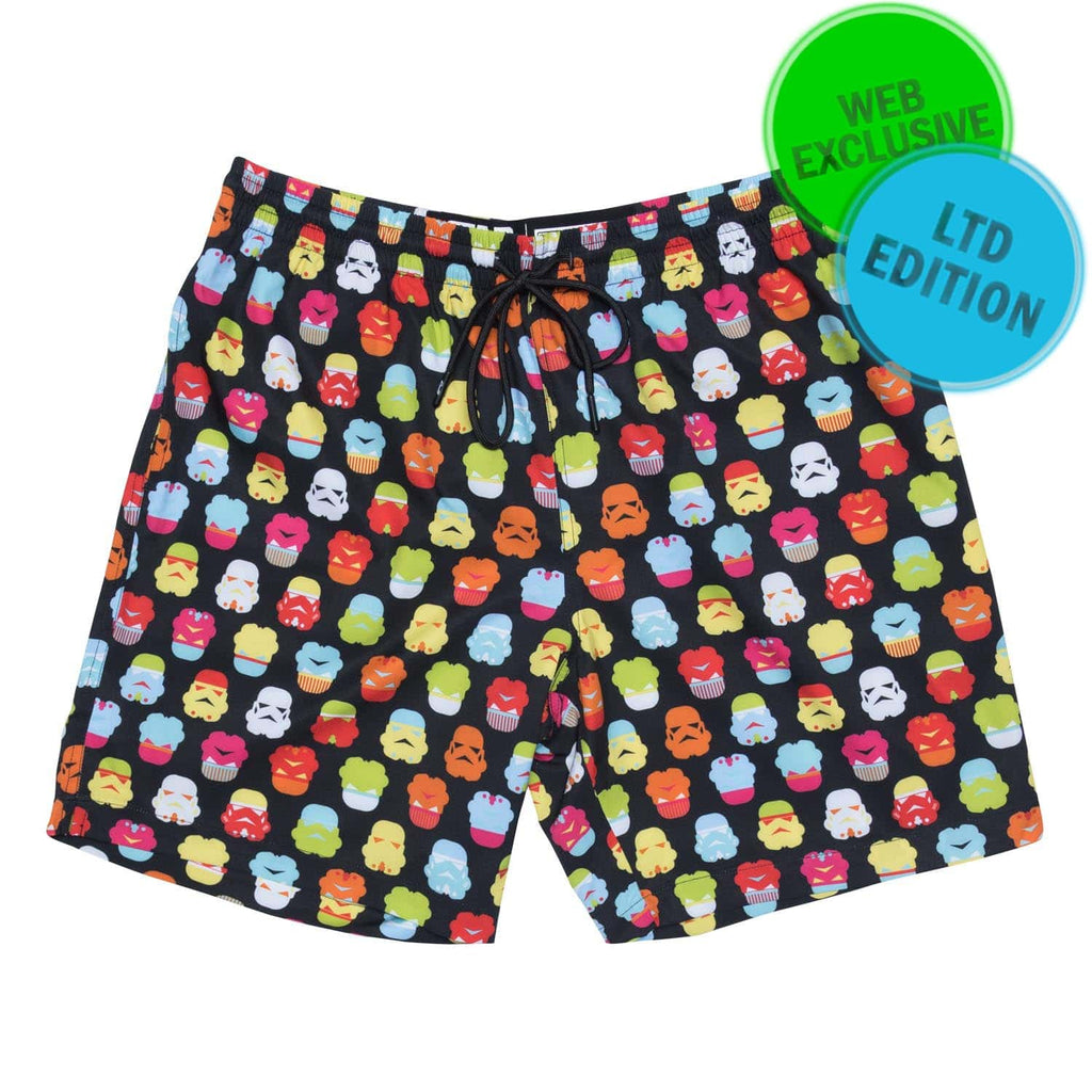 RSVLTS Technicolor Troopers Hybrid Shorts in Multicolor — front view