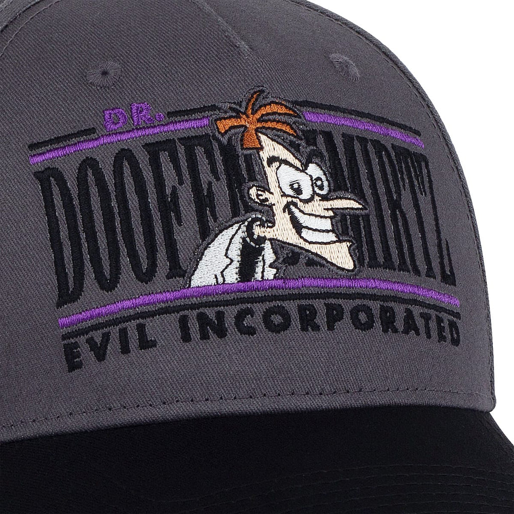 RSVLTS Doofenshmirtz Evil Incorporated 5-Panel Hat in Black — detail 4
