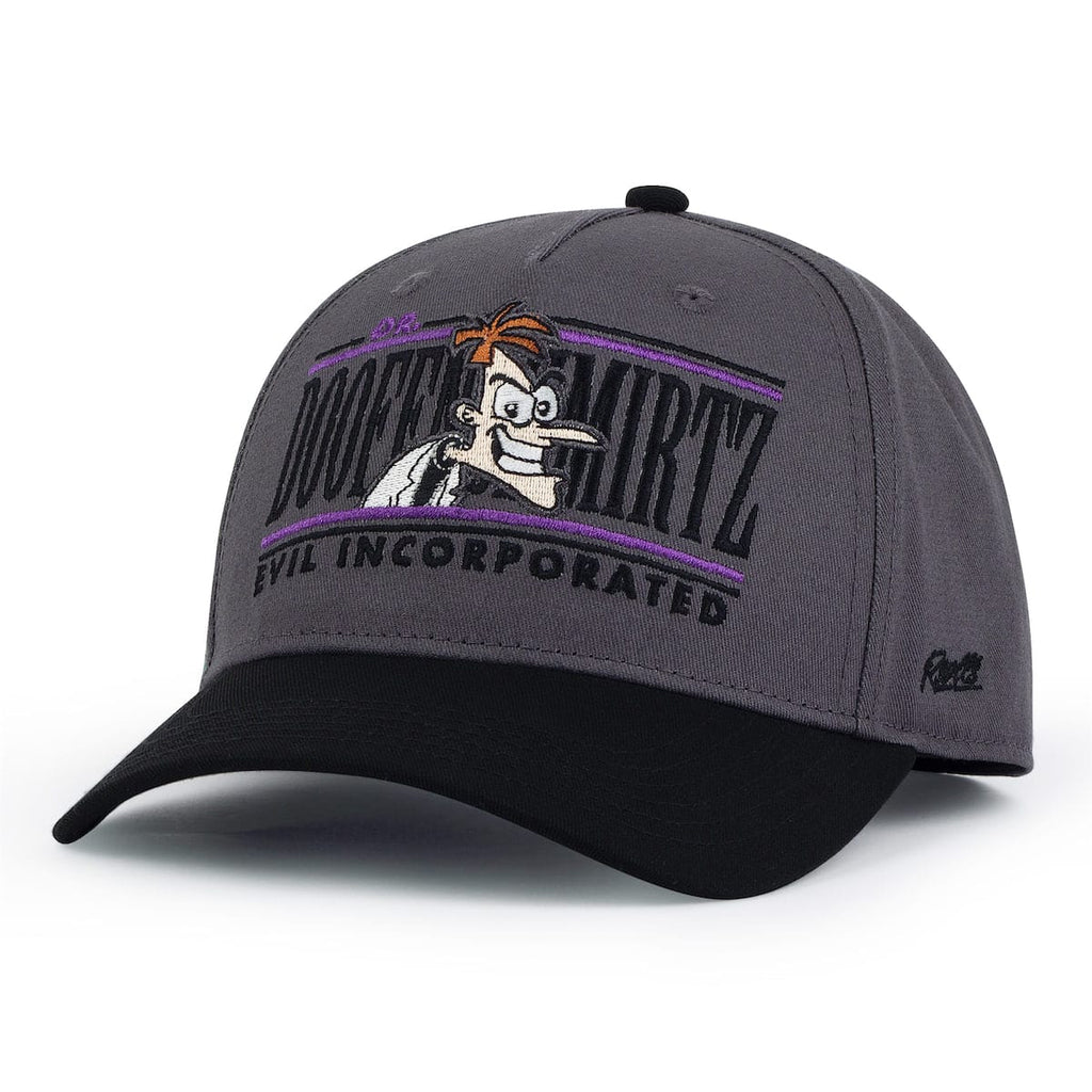 RSVLTS Doofenshmirtz Evil Incorporated 5-Panel Hat in Black — detail 6