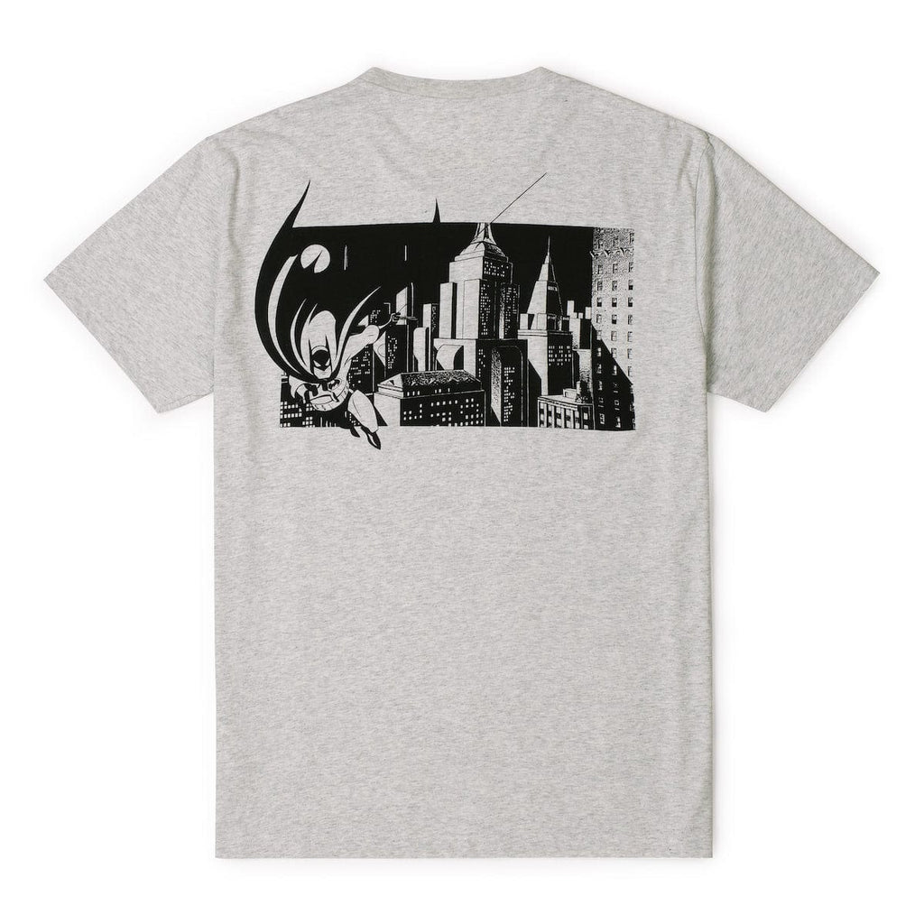 RSVLTS Vengeance Crewneck Tee in Gray — front view