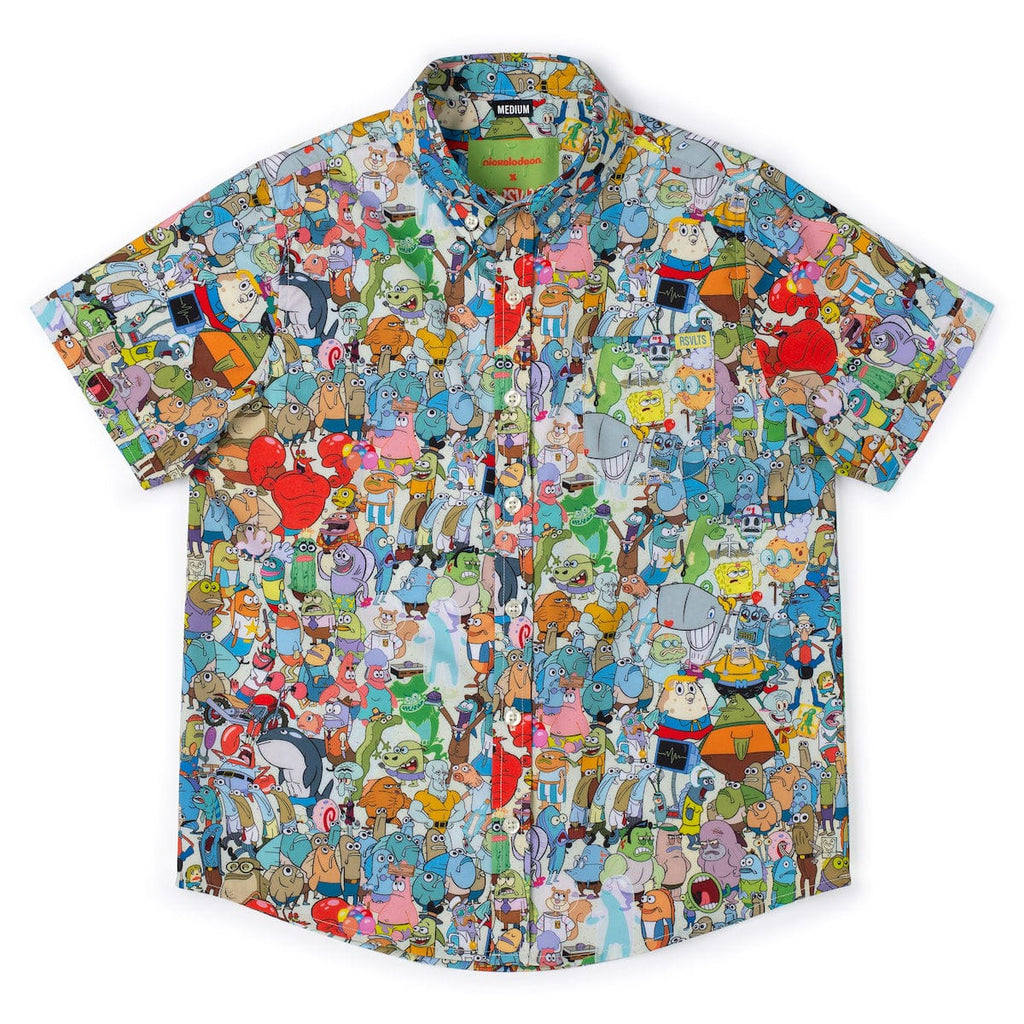 RSVLTS Welcome to Bikini Bottom Youth KUNUFLEX Short Sleeve Shirt — detail 2