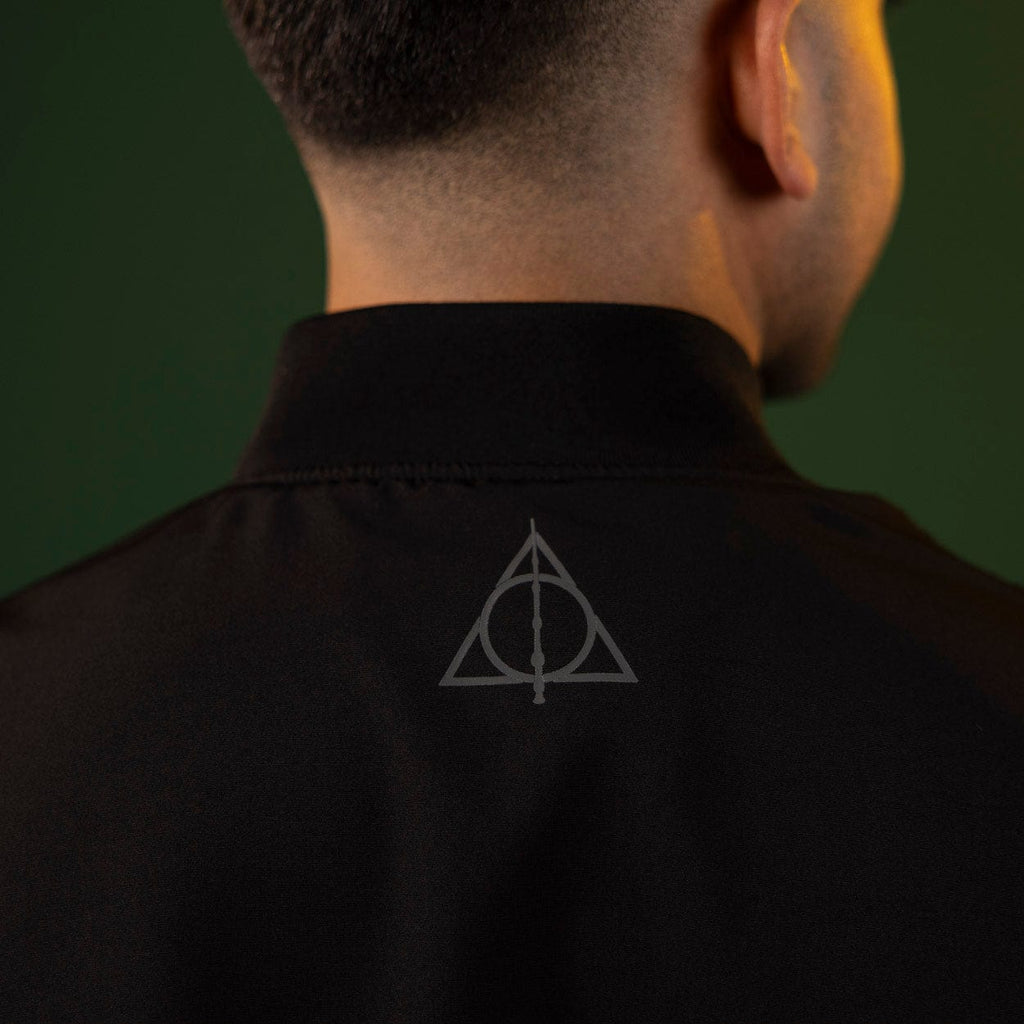 RSVLTS Deathly Hallows Reversible Bomber Jacket in Black — detail 10