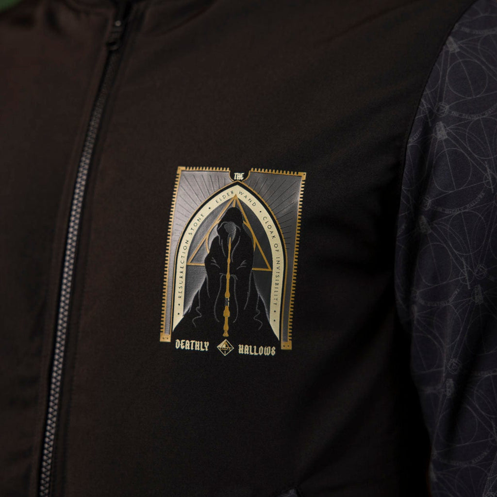 RSVLTS Deathly Hallows Reversible Bomber Jacket in Black — detail 9