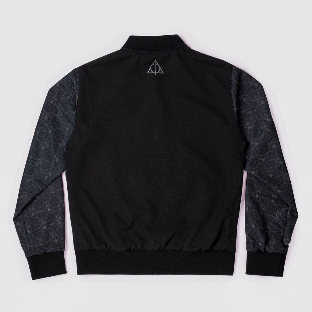 RSVLTS Deathly Hallows Reversible Bomber Jacket in Black — detail 5