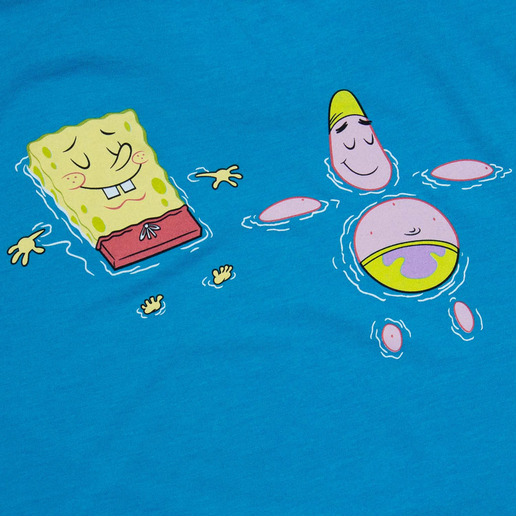 RSVLTS Float On Crewneck Tee in Blue — detail 3