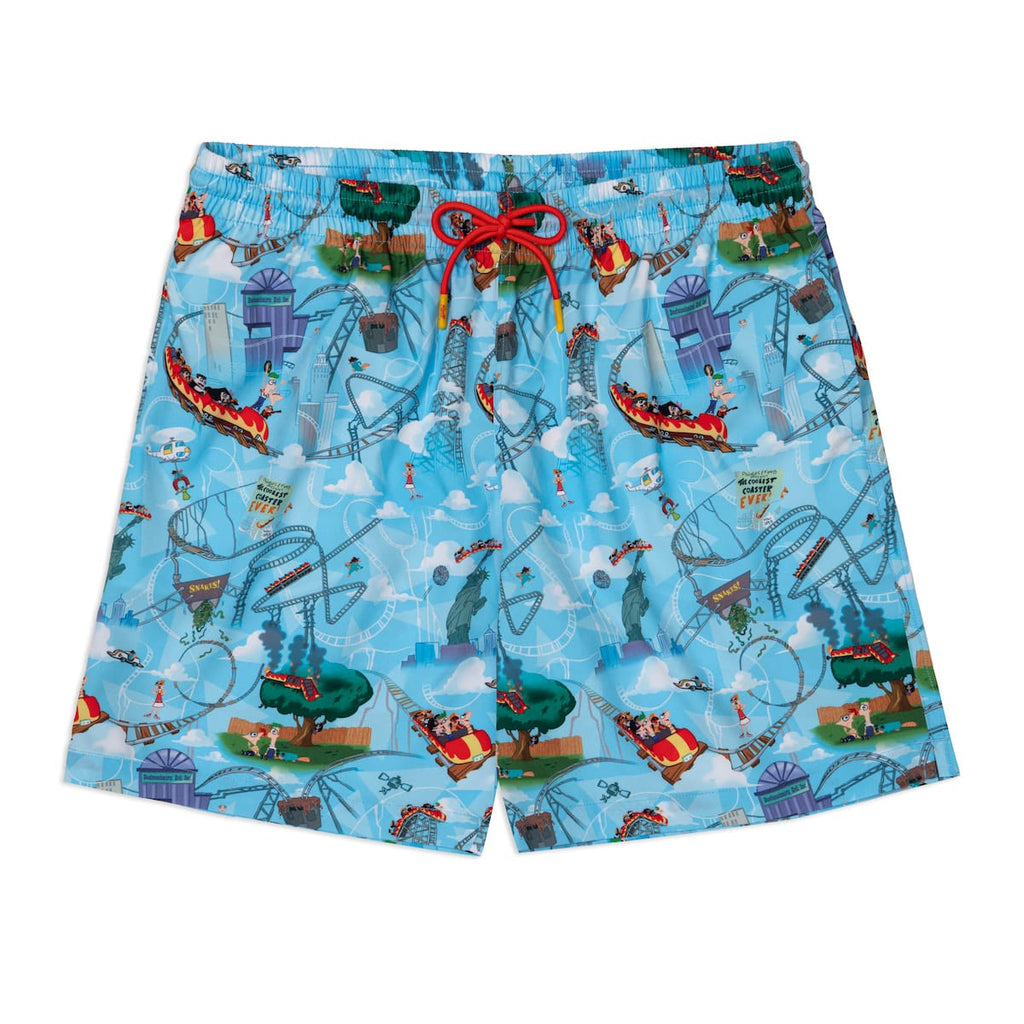 RSVLTS Summer Shenanigans Hybrid Shorts — front view