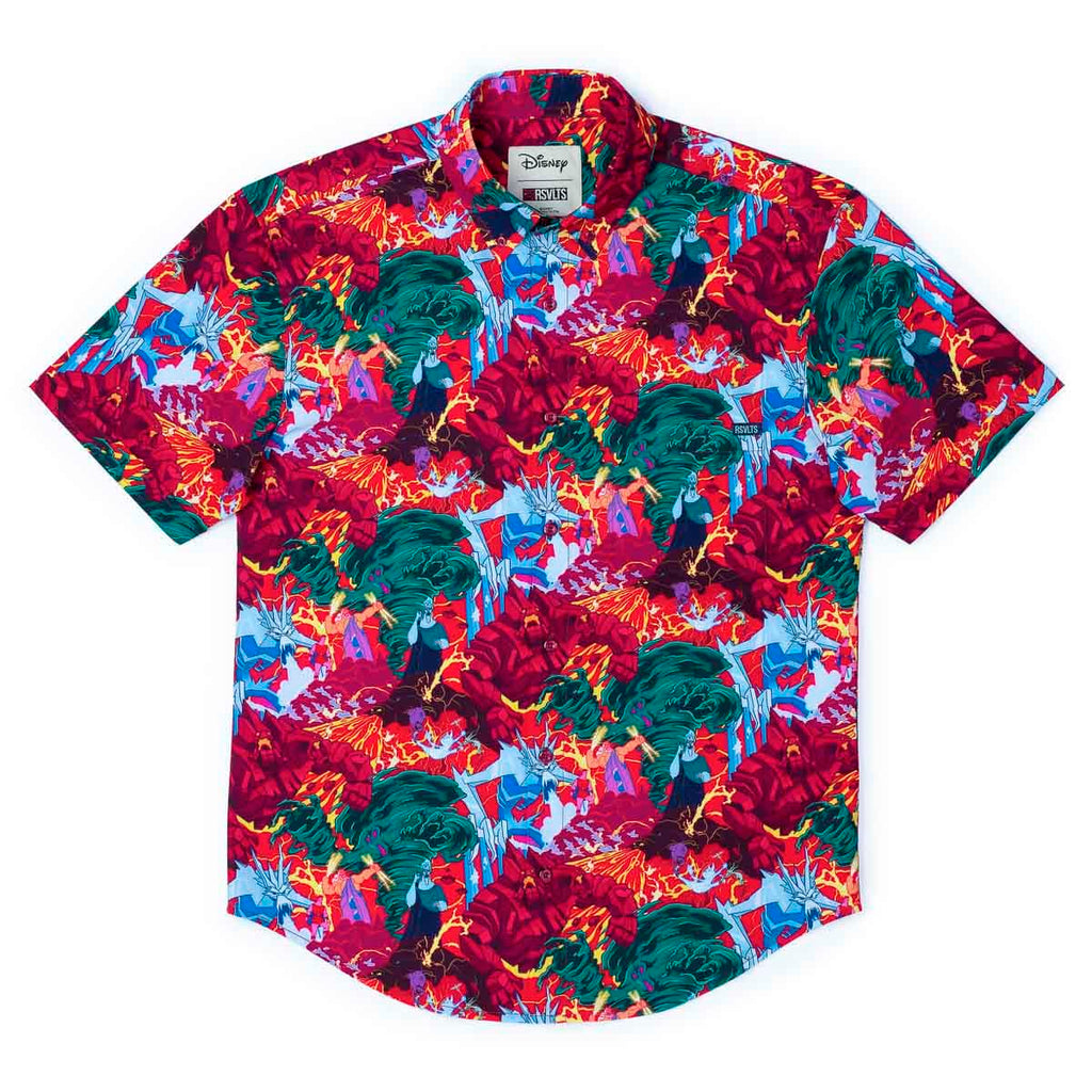RSVLTS Olympus Would Be That Way KUNUFLEX Short Sleeve Shirt — detail 7