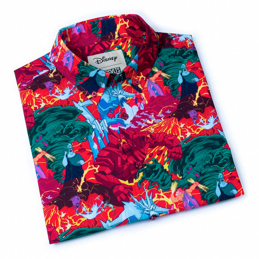RSVLTS Olympus Would Be That Way KUNUFLEX Short Sleeve Shirt — detail 10