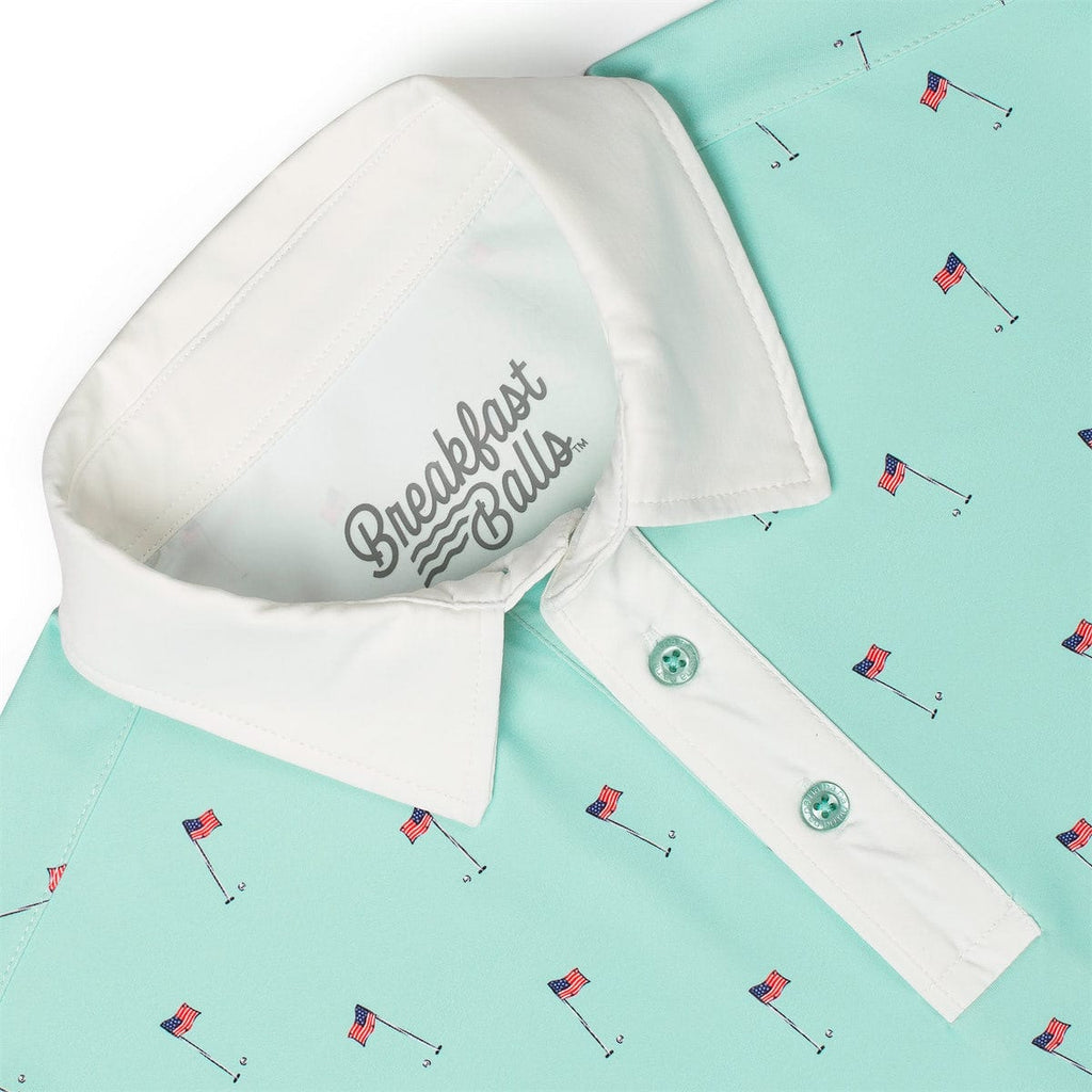RSVLTS E Par-ibus Unum All-Day Polo in Green — detail 9
