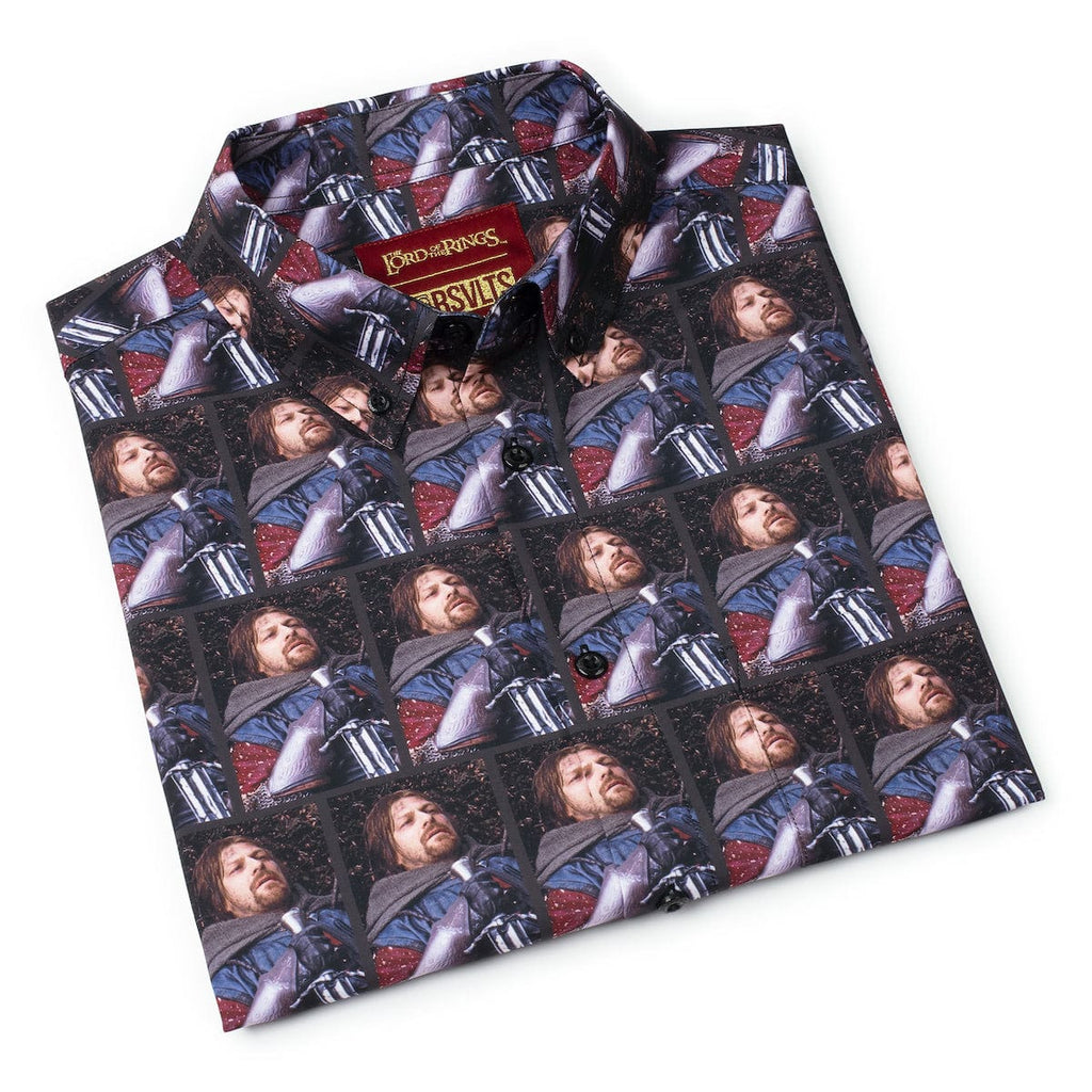 RSVLTS I Have Failed You All KUNUFLEX Short Sleeve Shirt in Brown — detail 11