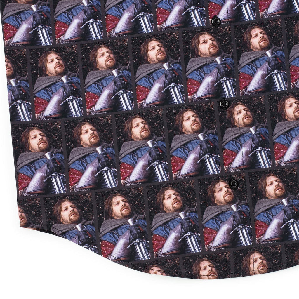 RSVLTS I Have Failed You All KUNUFLEX Short Sleeve Shirt in Brown — detail 10
