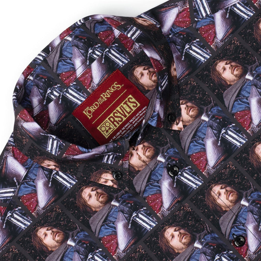 RSVLTS I Have Failed You All KUNUFLEX Short Sleeve Shirt in Brown — detail 9