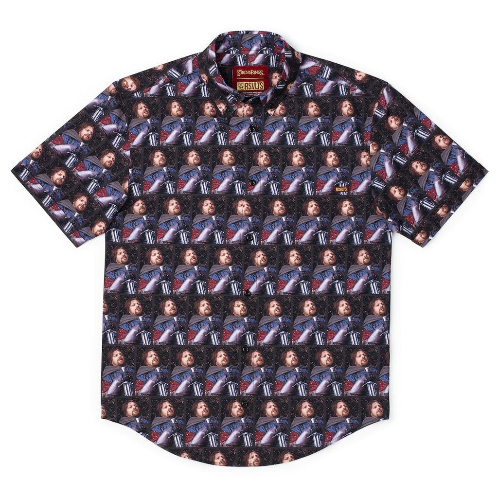 RSVLTS I Have Failed You All KUNUFLEX Short Sleeve Shirt in Brown — detail 8