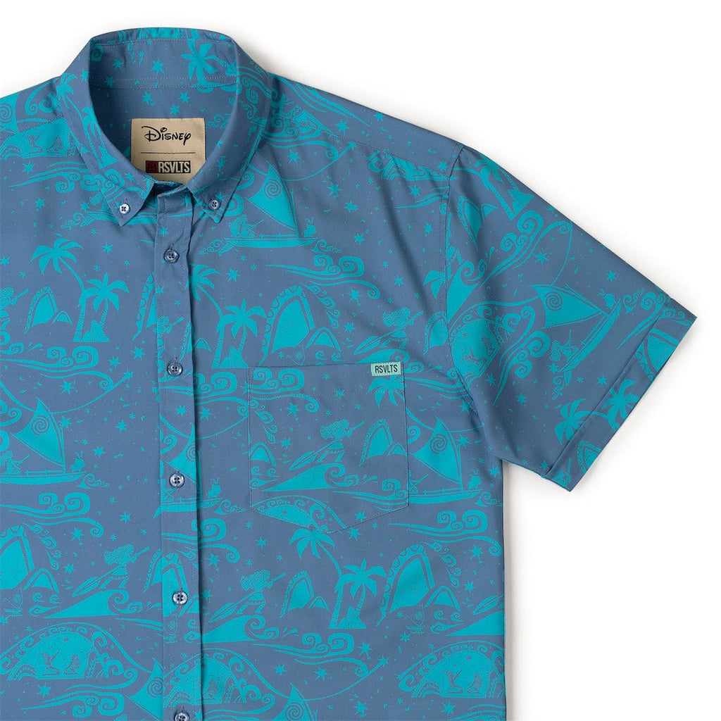 RSVLTS Guiding Stars KUNUFLEX Short Sleeve Shirt — front view