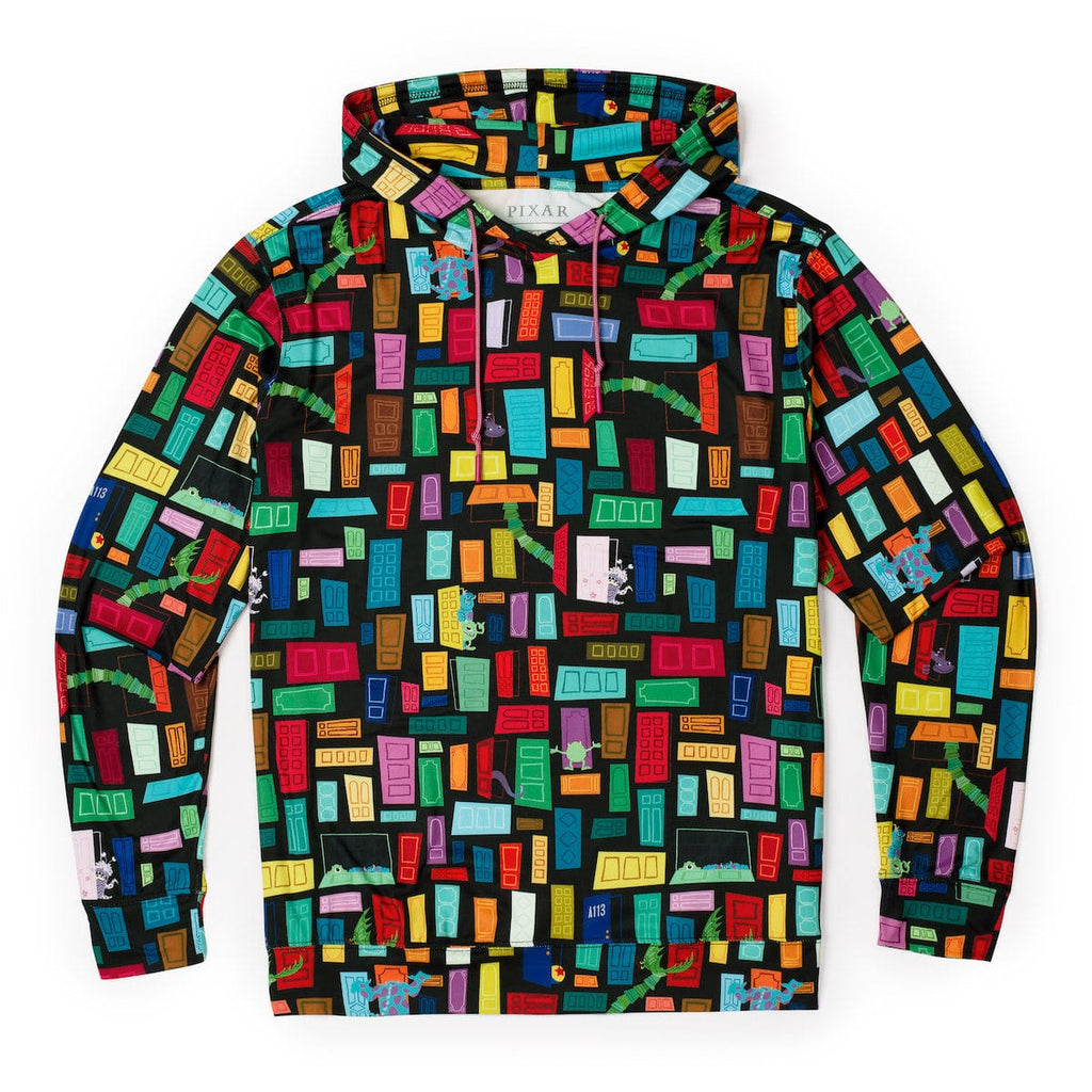 RSVLTS Doors Performance Hoodie in Multicolor — front view