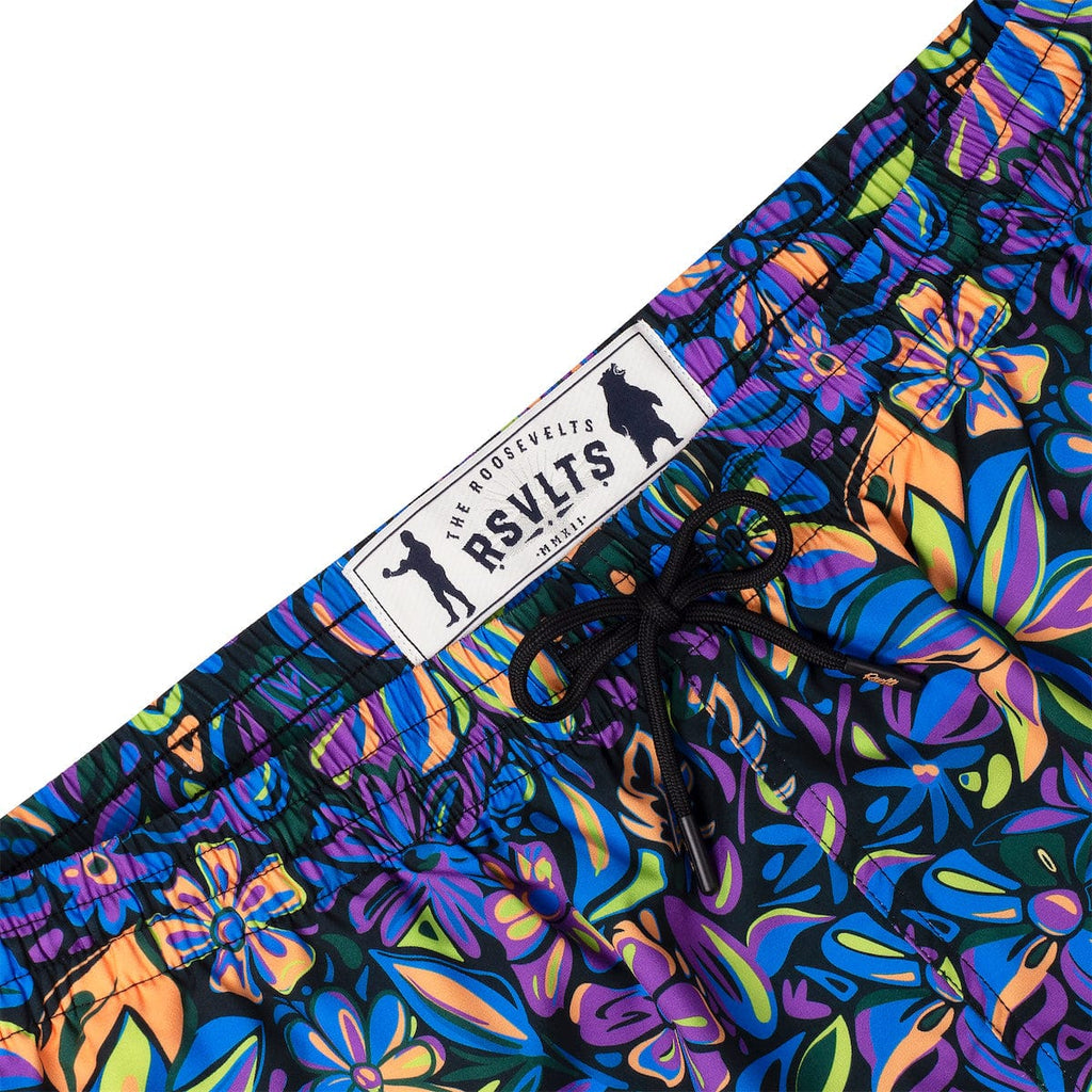 RSVLTS Ultraviolet Hybrid Shorts in Purple — detail 6