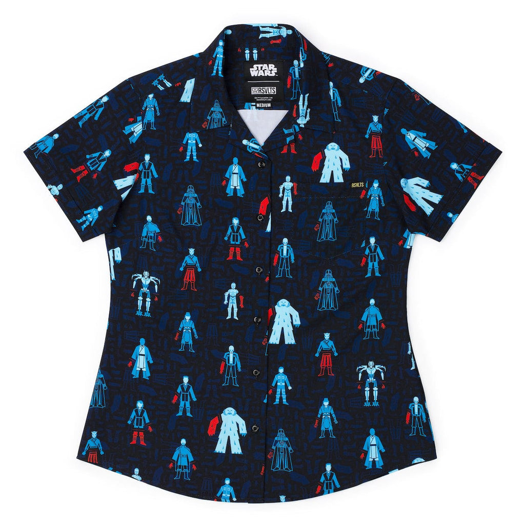 RSVLTS Dismembers Only Women's KUNUFLEX Short Sleeve Shirt — detail 5