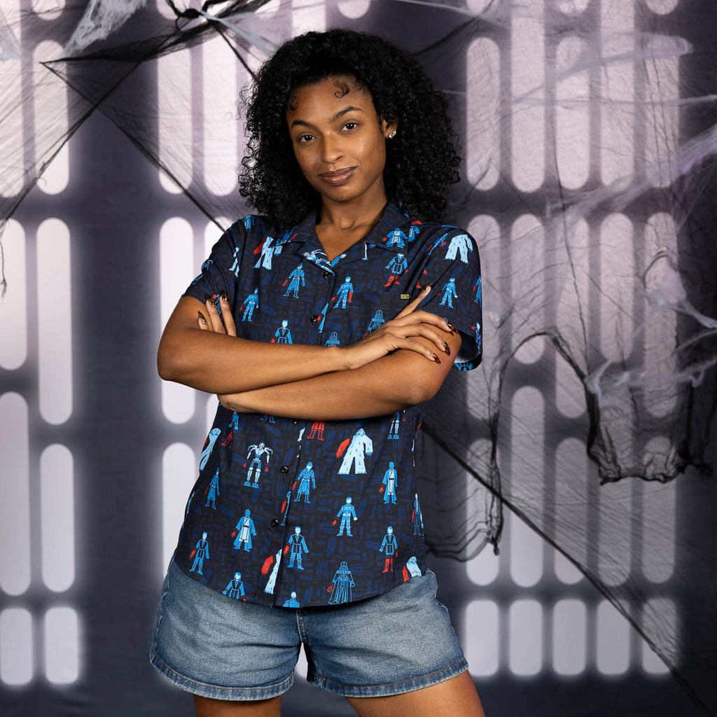 RSVLTS Dismembers Only Women's KUNUFLEX Short Sleeve Shirt — front view