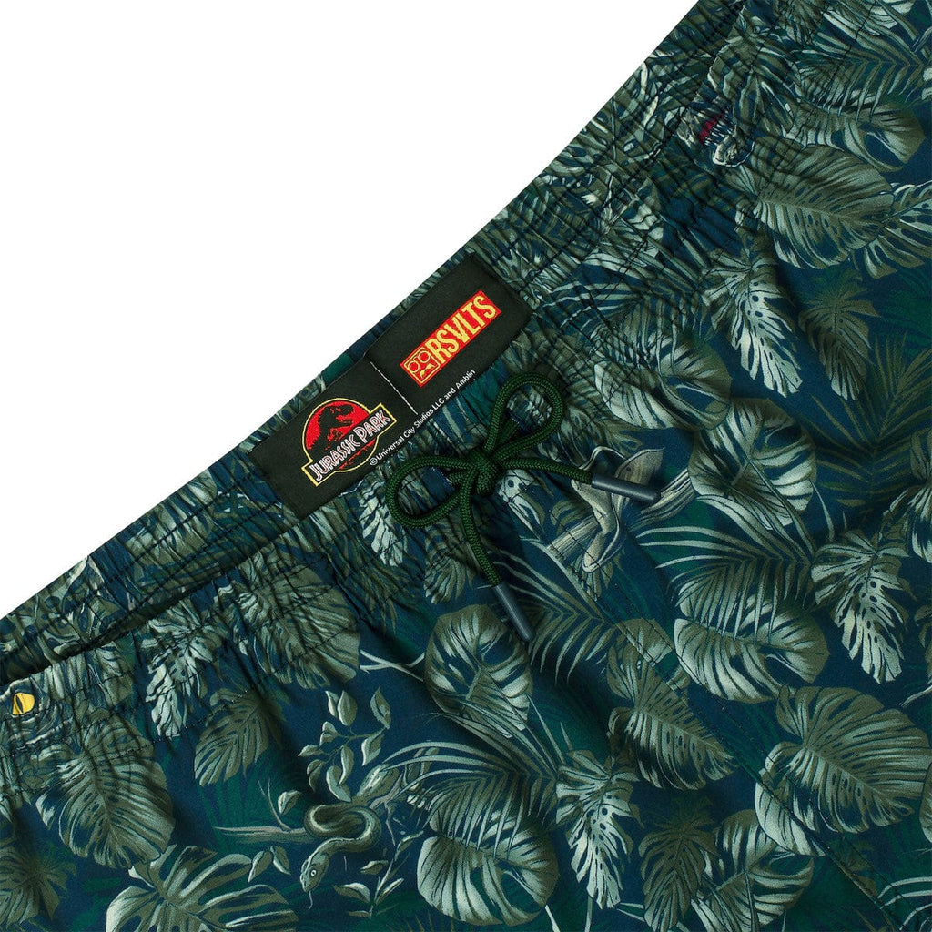RSVLTS Clever Girl Hybrid Shorts in Green — detail 5