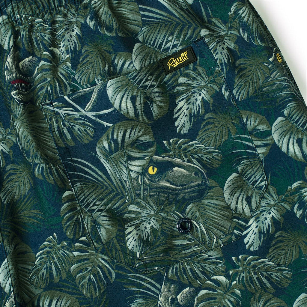 RSVLTS Clever Girl Hybrid Shorts in Green — detail 3