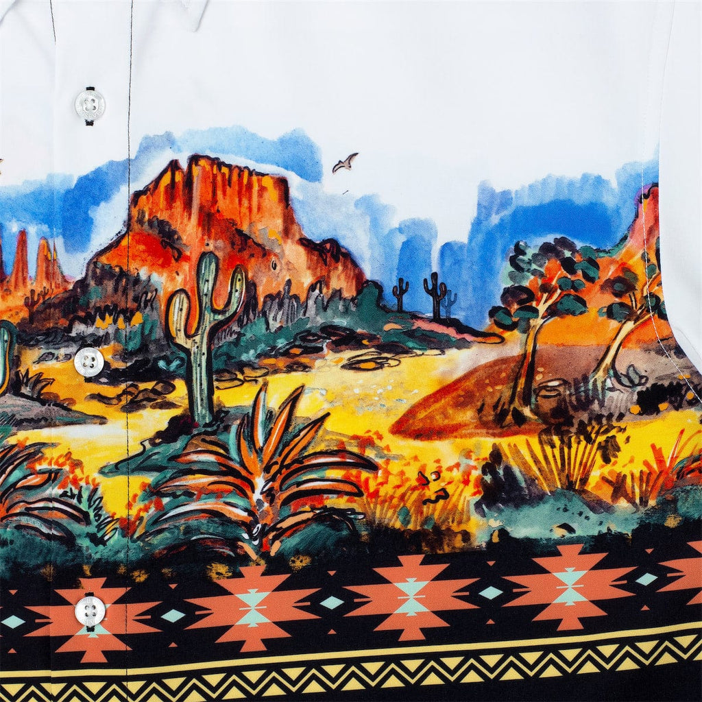 RSVLTS The Frontiersman KUNUFLEX Short Sleeve Shirt in Black — detail 8