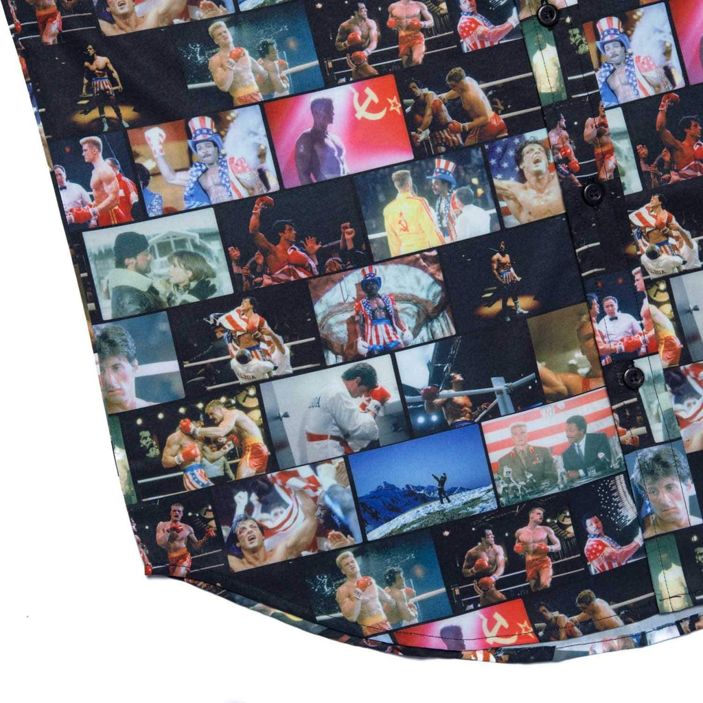 RSVLTS No Easy Way Out KUNUFLEX Short Sleeve Shirt in Multicolor — detail 3