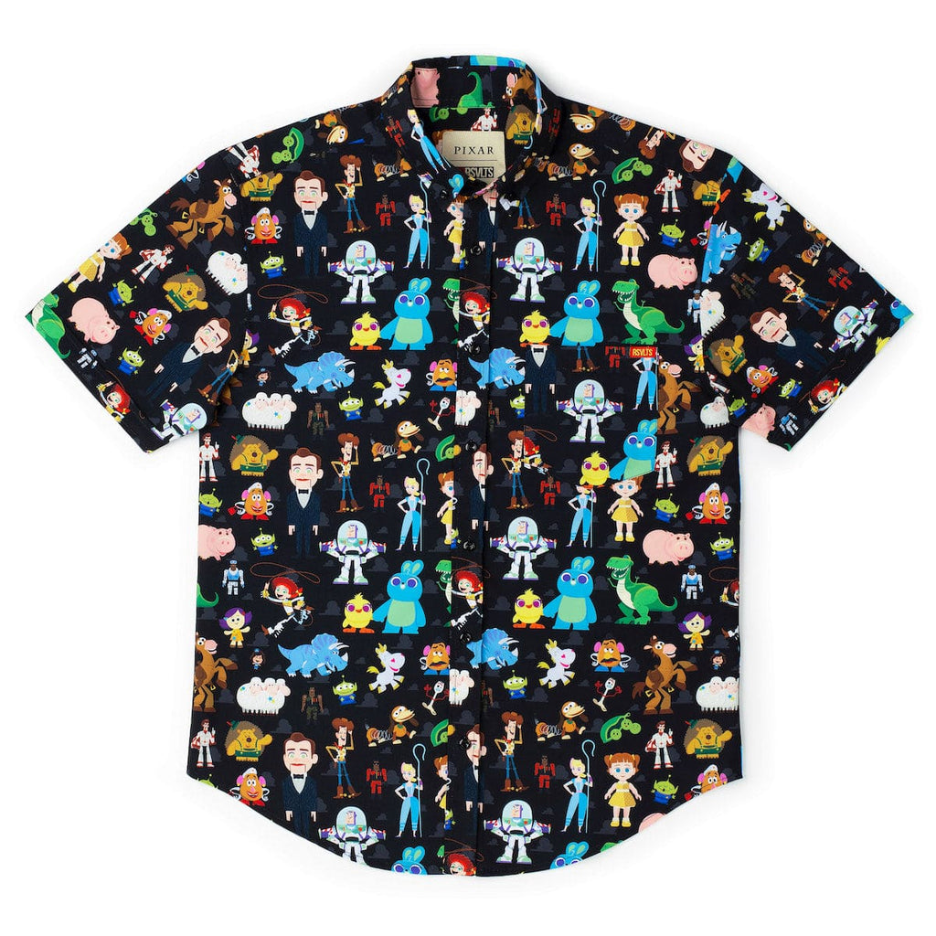 RSVLTS Ready 4 Adventure KUNUFLEX Short Sleeve Shirt in Black — detail 9