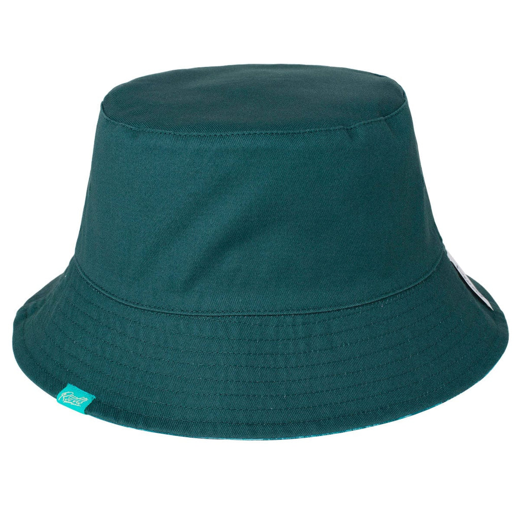 RSVLTS Litho Palms Bucket Hat in Blue — detail 3