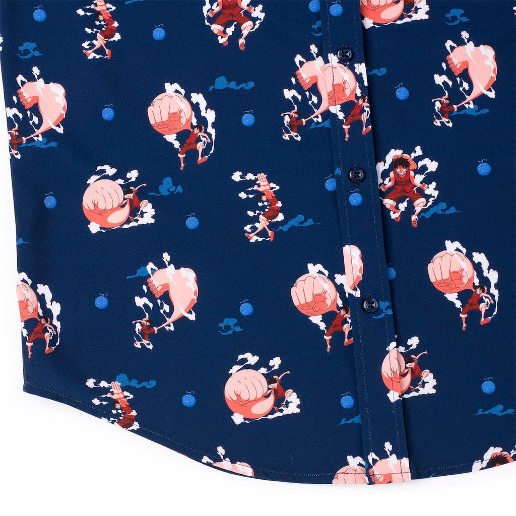 RSVLTS Gear Second KUNUFLEX Short Sleeve Shirt in Blue — detail 11