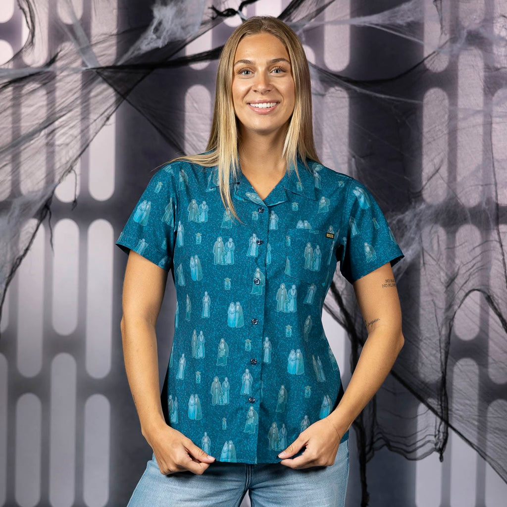 RSVLTS Force Ghosts Women's KUNUFLEX Short Sleeve Shirt — front view