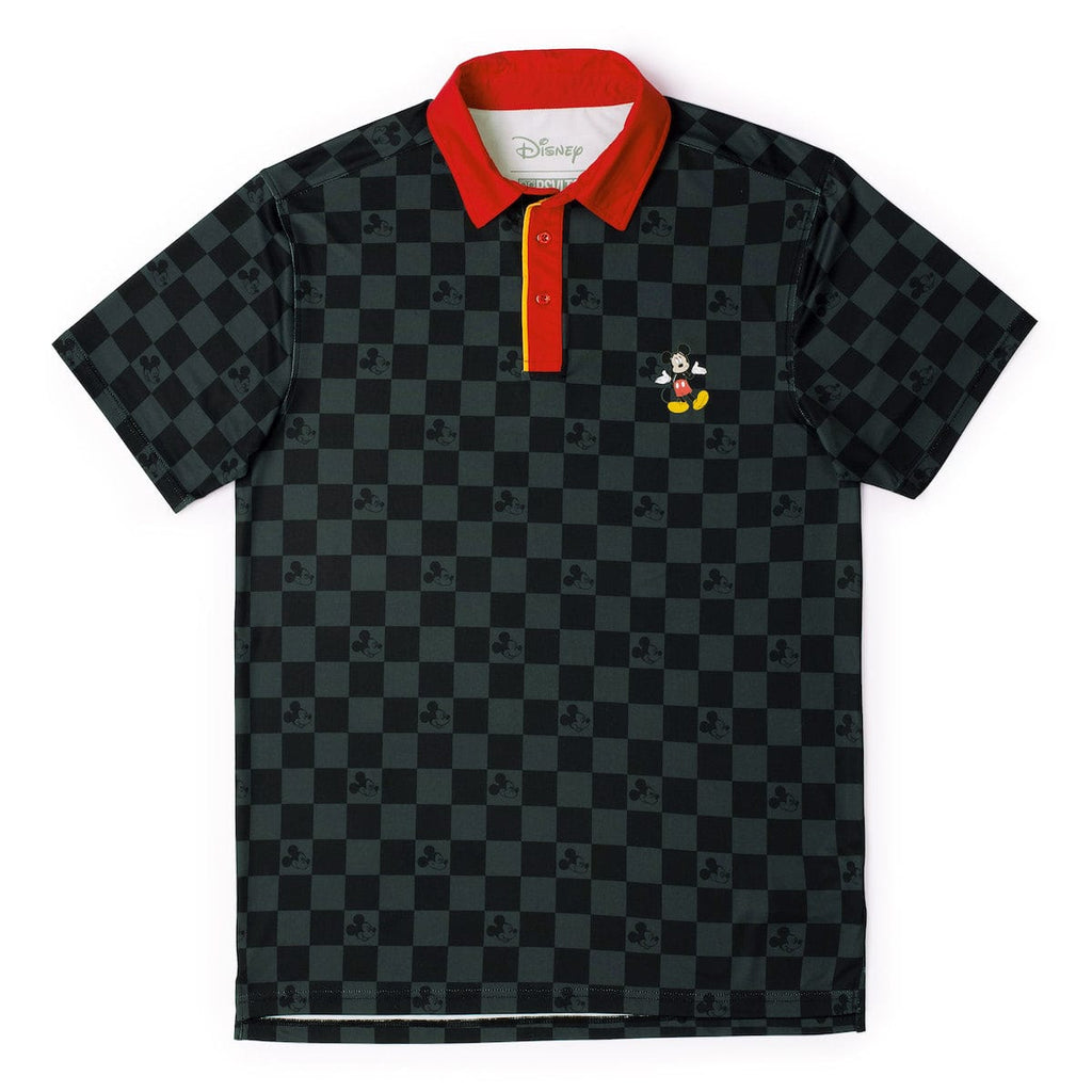 RSVLTS Check It Out, Pal! All-Day Polo in Black — front view