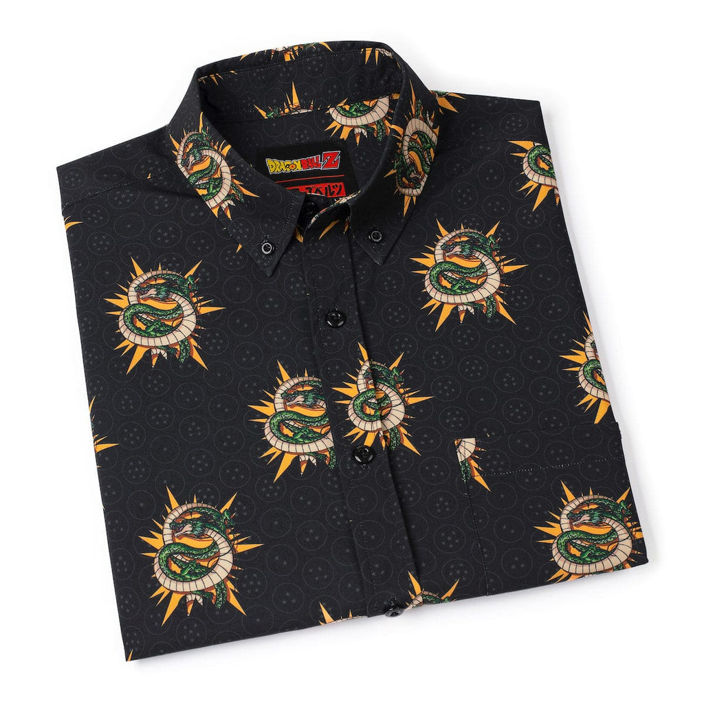 RSVLTS Summoning Shenron KUNUFLEX Short Sleeve Shirt in Black — detail 11