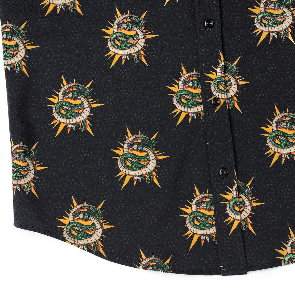 RSVLTS Summoning Shenron KUNUFLEX Short Sleeve Shirt in Black — detail 10