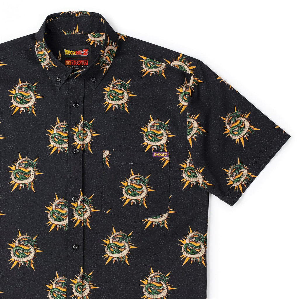 RSVLTS Summoning Shenron KUNUFLEX Short Sleeve Shirt in Black — detail 4